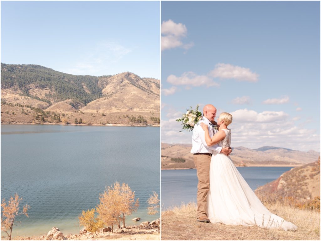 Horsetooth Reservoir Fort Collins Colorado Destination Wedding Rose Courts Photography Fort Wayne Indiana Wedding Photographer