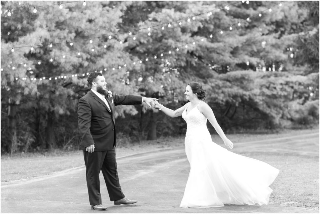 Neutral Outdoor Backyard Forest Wedding Rose Courts Photography Fort Wayne Indiana Wedding Photographer