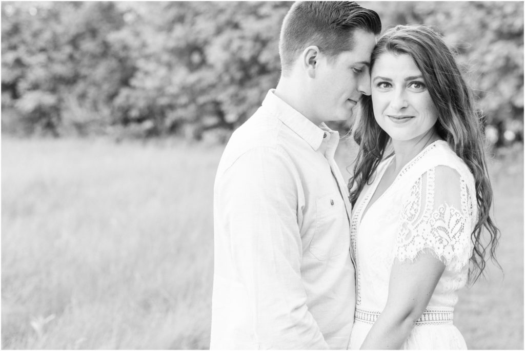 Wedding Photographer Prices and Packages Sunset Engagement Photos Indiana Wedding Rose Courts Photography