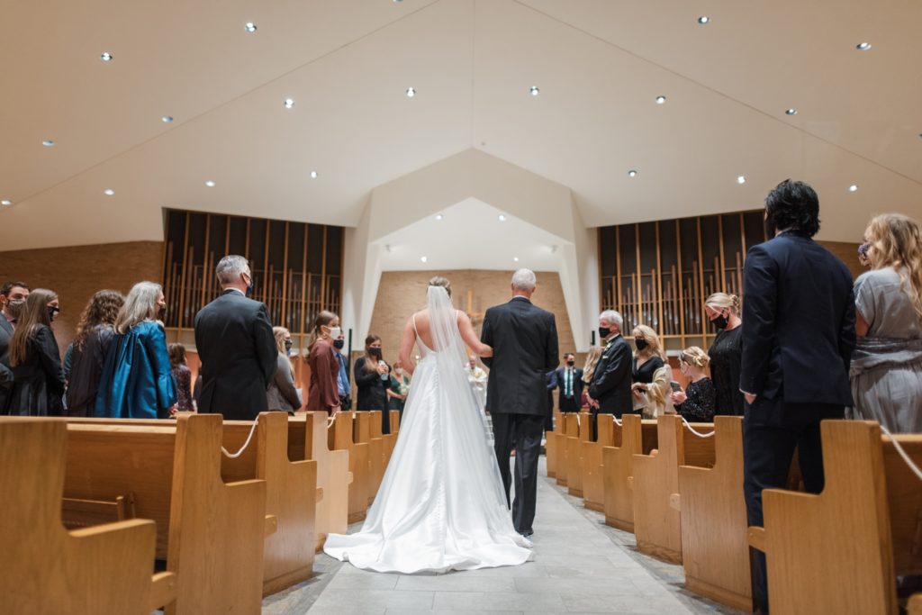 Catholic Wedding Ceremony Inspiration by Indiana Wedding Photographer Rose Courts Photography