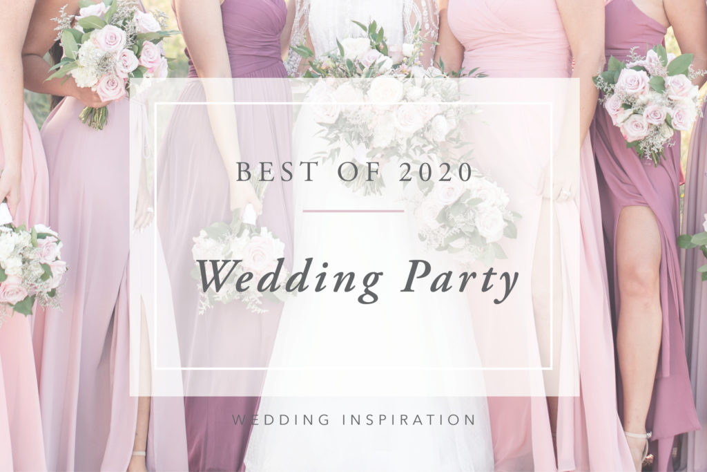 Indiana Wedding Inspiration, Bridesmaids Dresses, Groomsmen Attire and Wedding Bouquet Inspiration