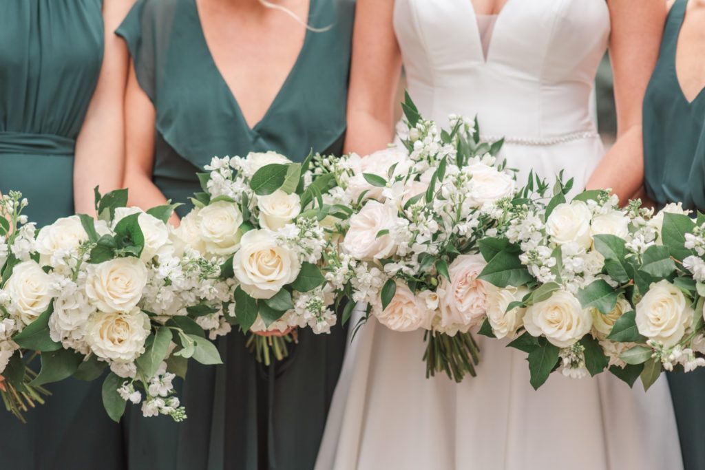 Indiana Wedding Inspiration, Bridesmaids Dresses, Groomsmen Attire and Wedding Bouquet Inspiration #bridesmaidsdresses #weddingbouquets #bridesmaidsflowers