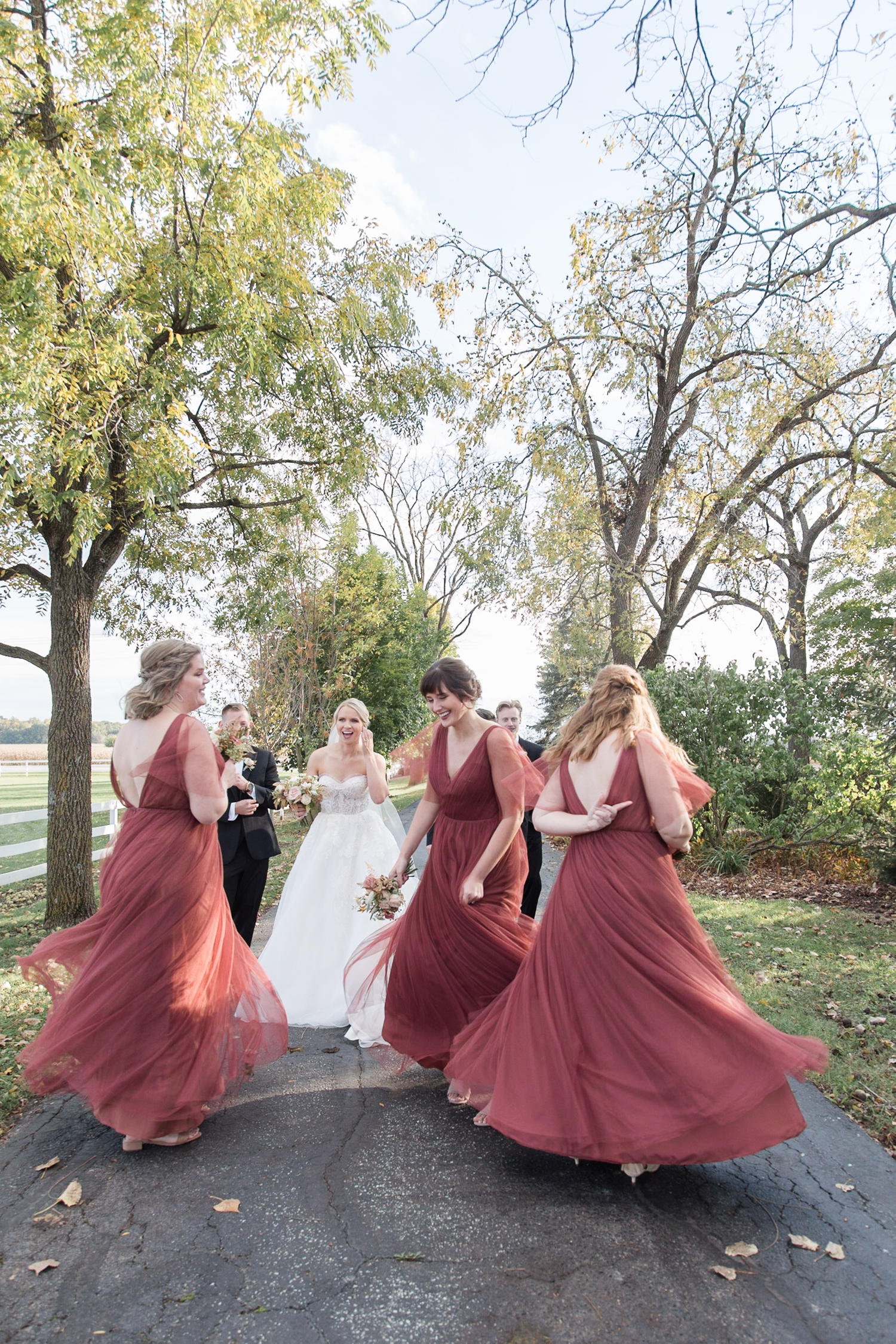 Romantic Earthy Autumn Wedding Fort Wayne Wedding Photographer Courtney Rudicel