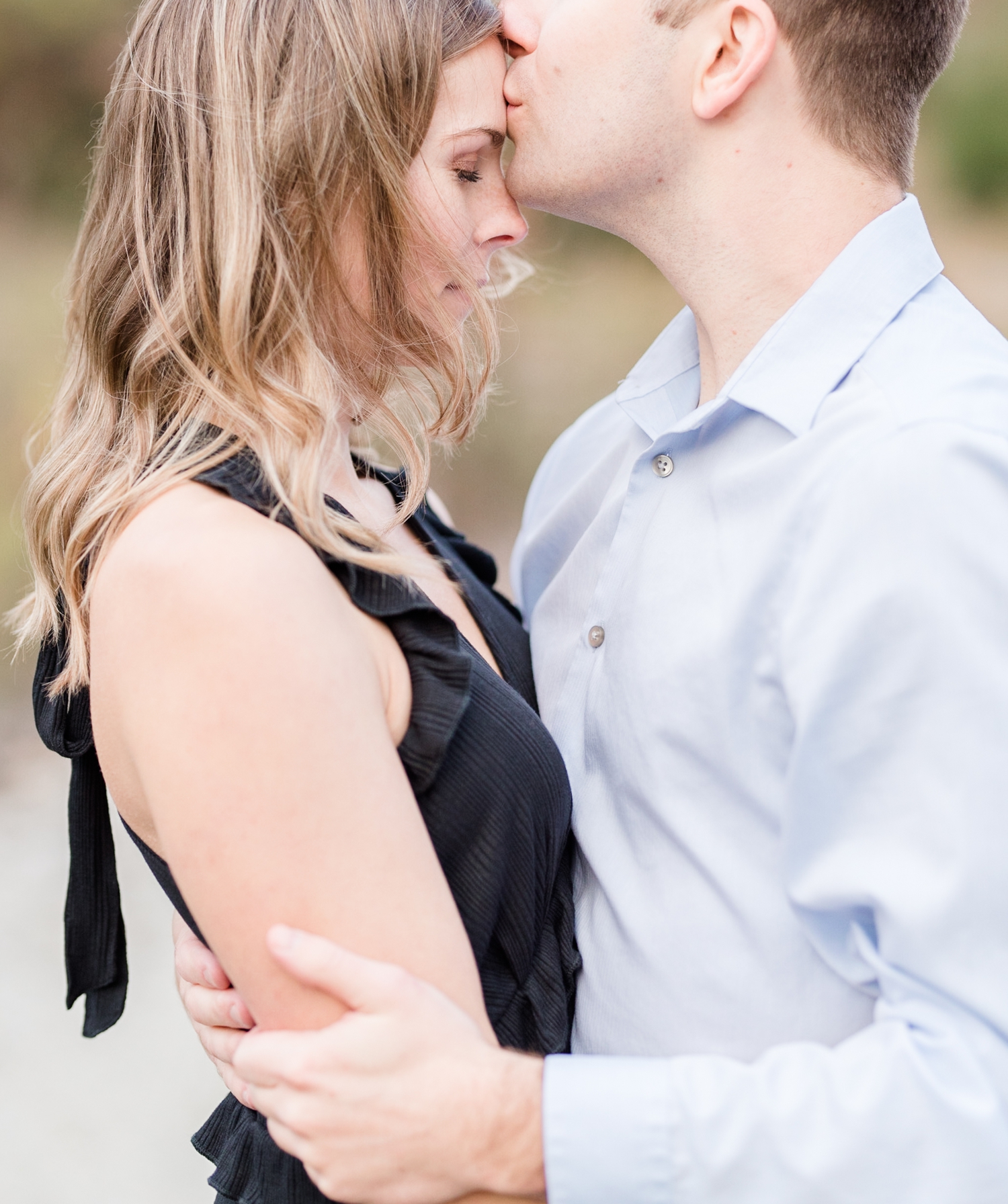 A sweet fall engagement session by Courtney Rudicel Fort Wayne Wedding Photographer