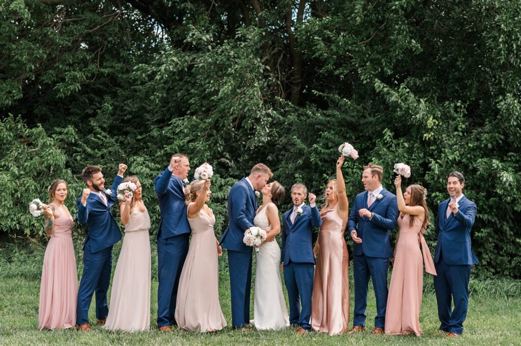 Blue Barn Berry Farm Wedding by Courtney Rudicel Indiana Wedding Photographer