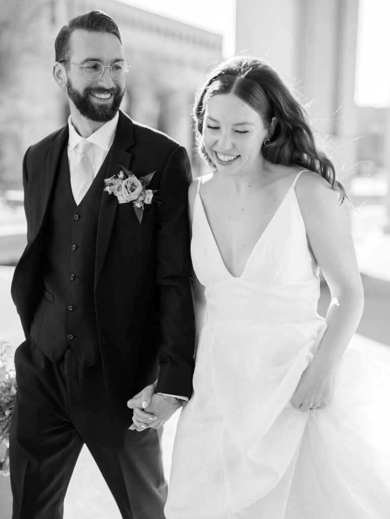 Trendy Downtown Indianapolis Indiana Wedding at 600 East by Courtney Rudicel Photography