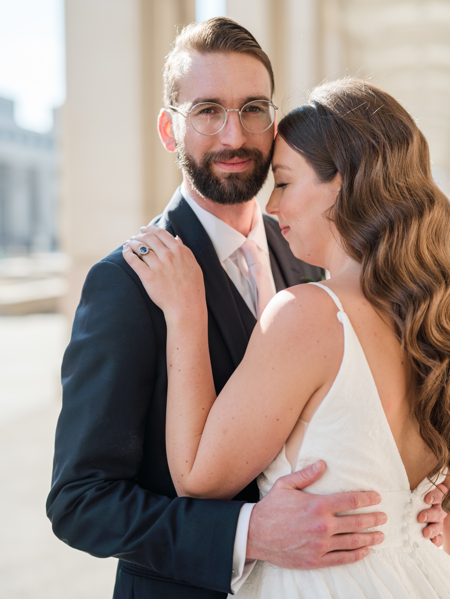 Trendy Downtown Indianapolis Indiana Wedding at 600 East by Courtney Rudicel Photography