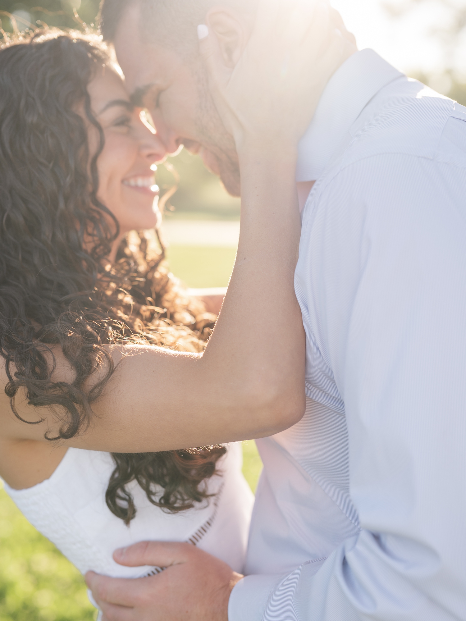 Chicago Engagement Session on North Lakeshore by Chicago Wedding Photographer Courtney Rudicel