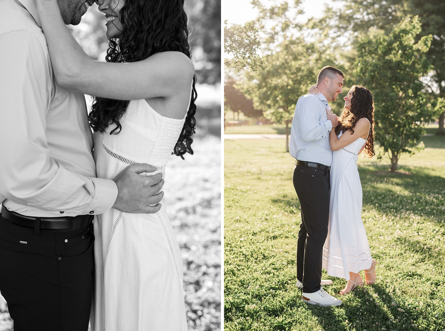 Chicago Engagement Session on North Lakeshore by Chicago Wedding Photographer Courtney Rudicel