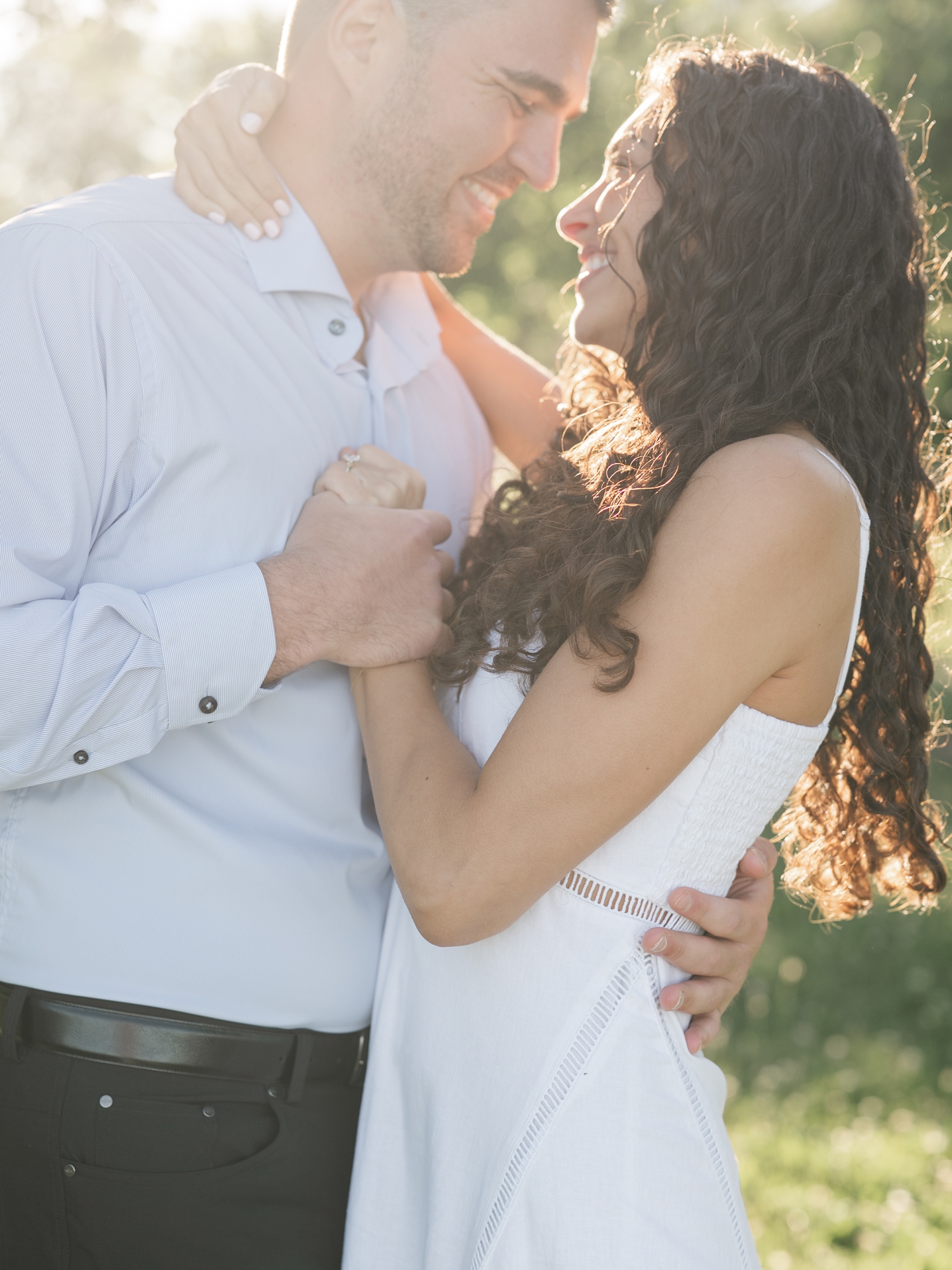 Chicago Engagement Session on North Lakeshore by Chicago Wedding Photographer Courtney Rudicel