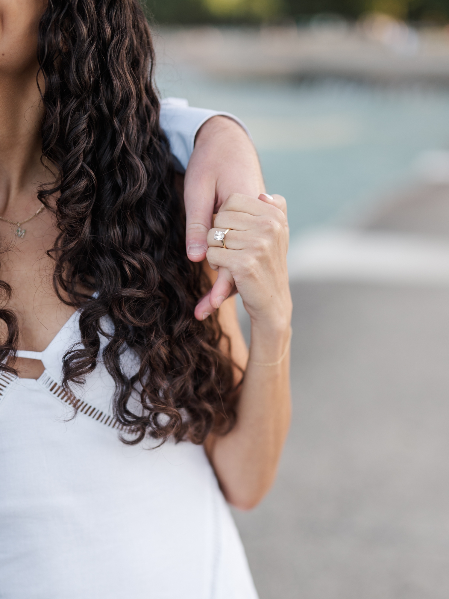 Chicago Engagement Session on North Lakeshore by Chicago Wedding Photographer Courtney Rudicel