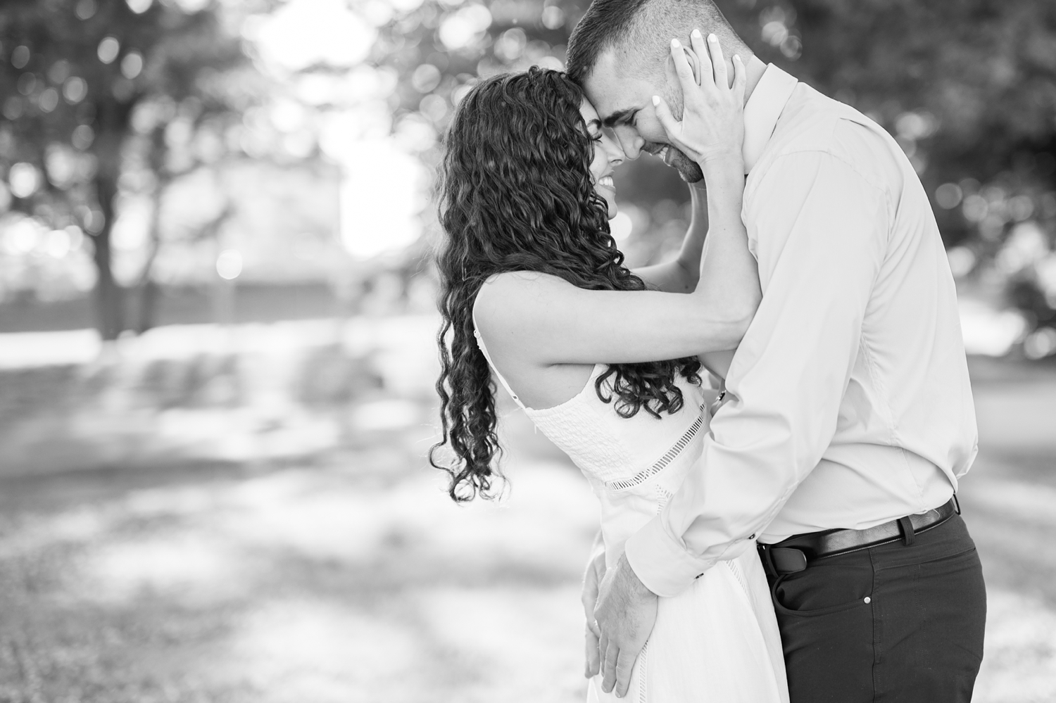 Chicago Engagement Session on North Lakeshore by Chicago Wedding Photographer Courtney Rudicel