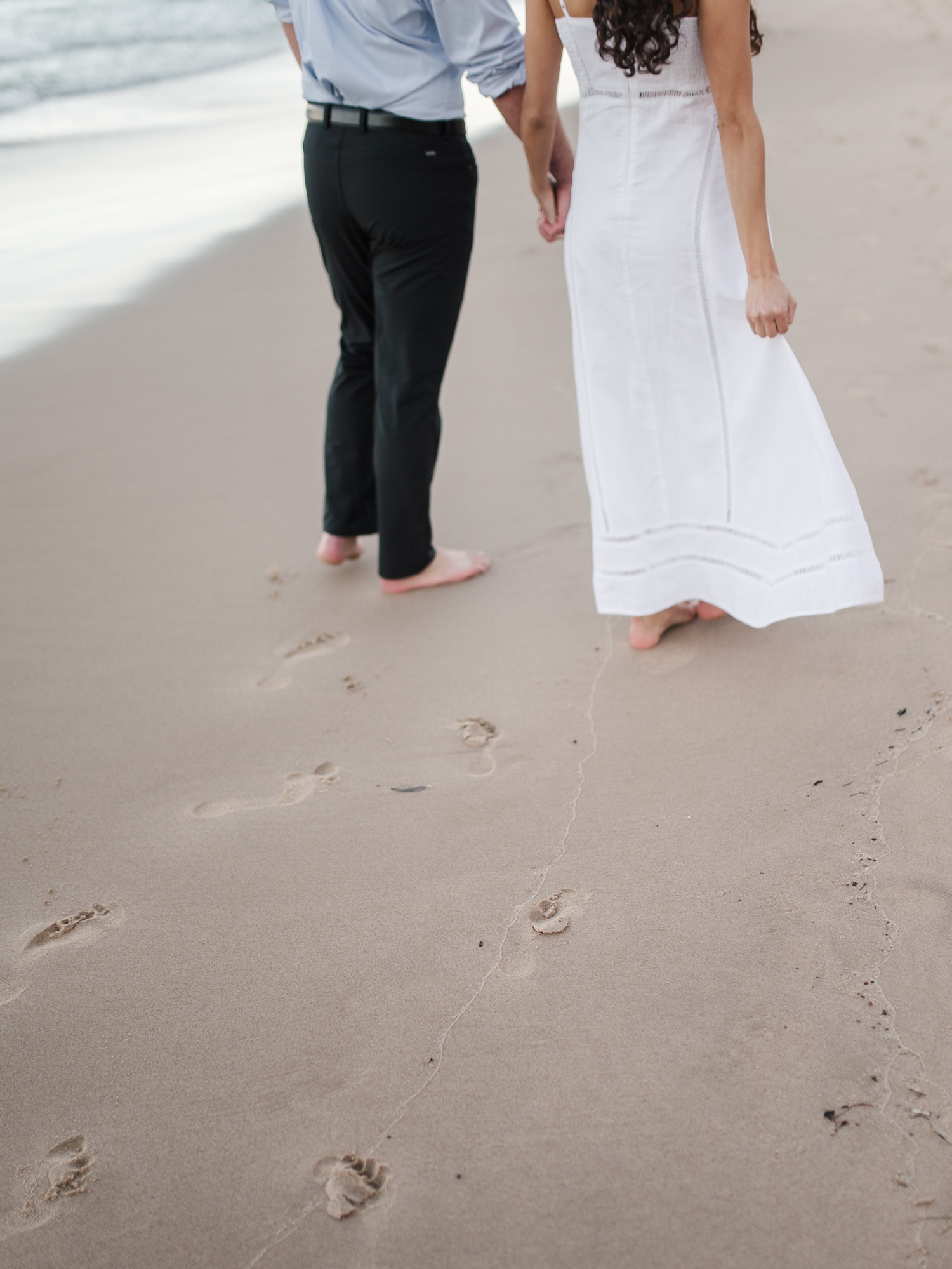 Chicago Engagement Session on North Lakeshore by Chicago Wedding Photographer Courtney Rudicel