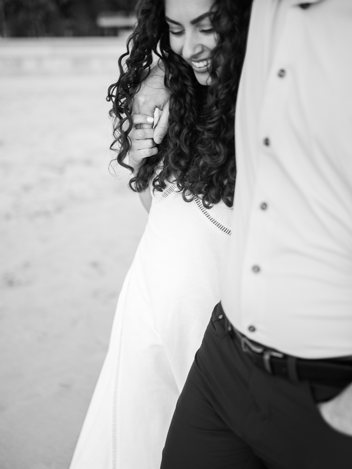 Chicago Engagement Session on North Lakeshore by Chicago Wedding Photographer Courtney Rudicel