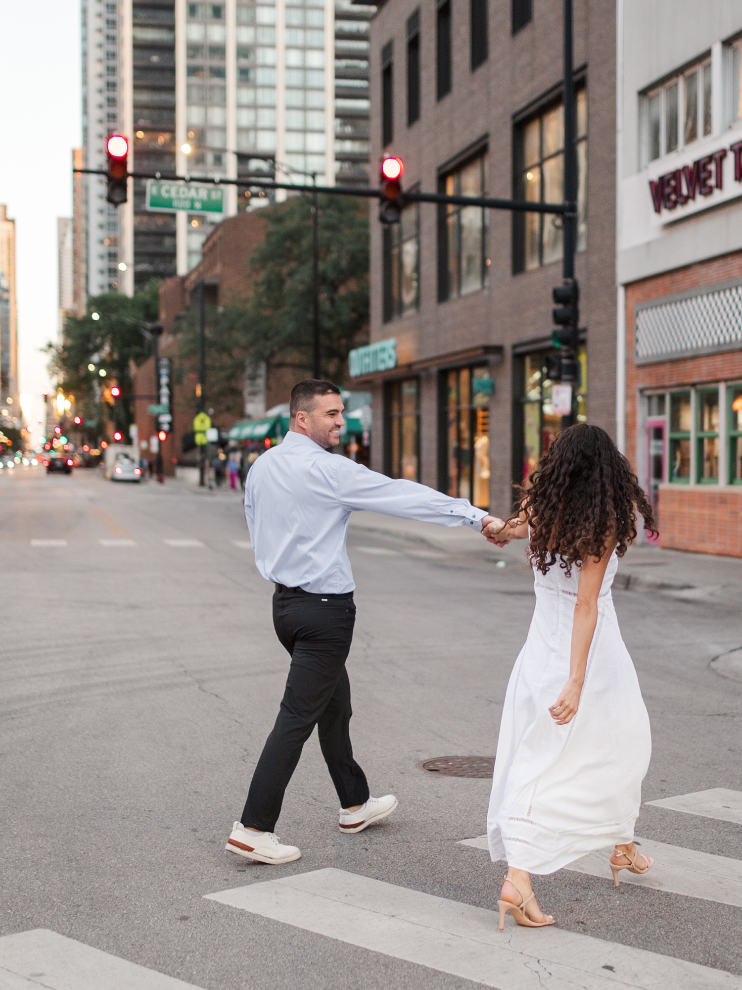 Chicago Engagement Session by Chicago Wedding Photographer Courtney Rudicel