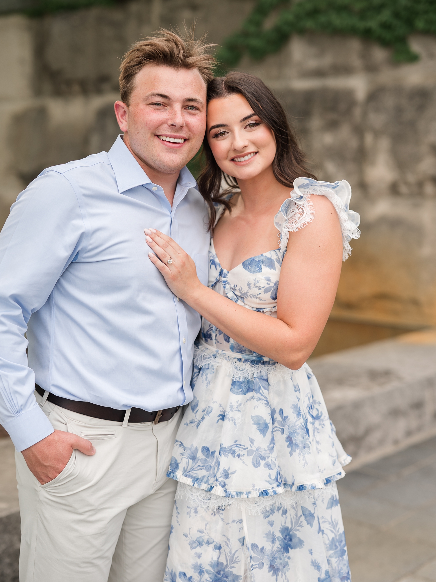 Newfields Engagement Session by Indianapolis Wedding Photographer Courtney Rudicel