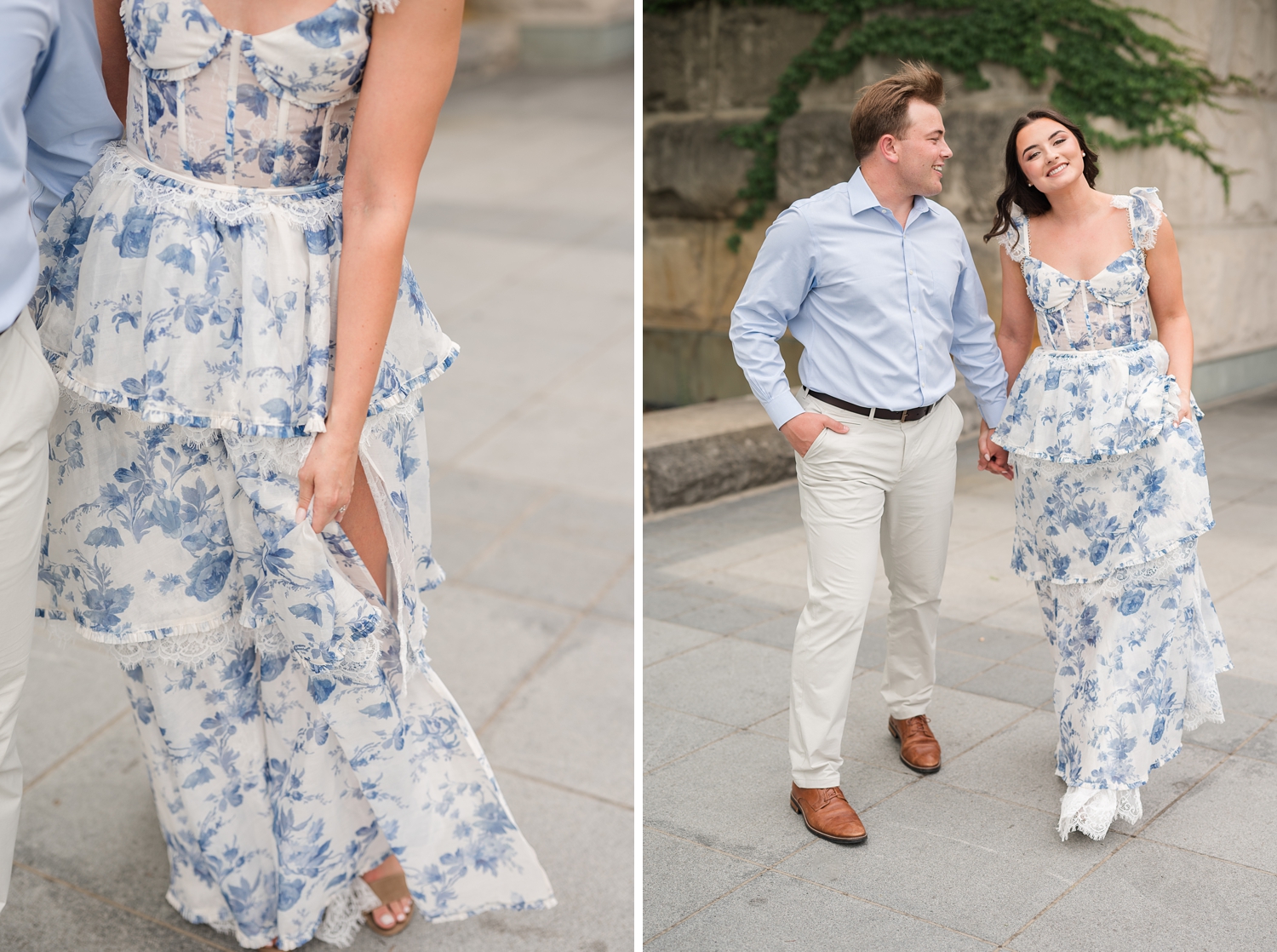 Newfields Engagement Session by Indianapolis Wedding Photographer Courtney Rudicel