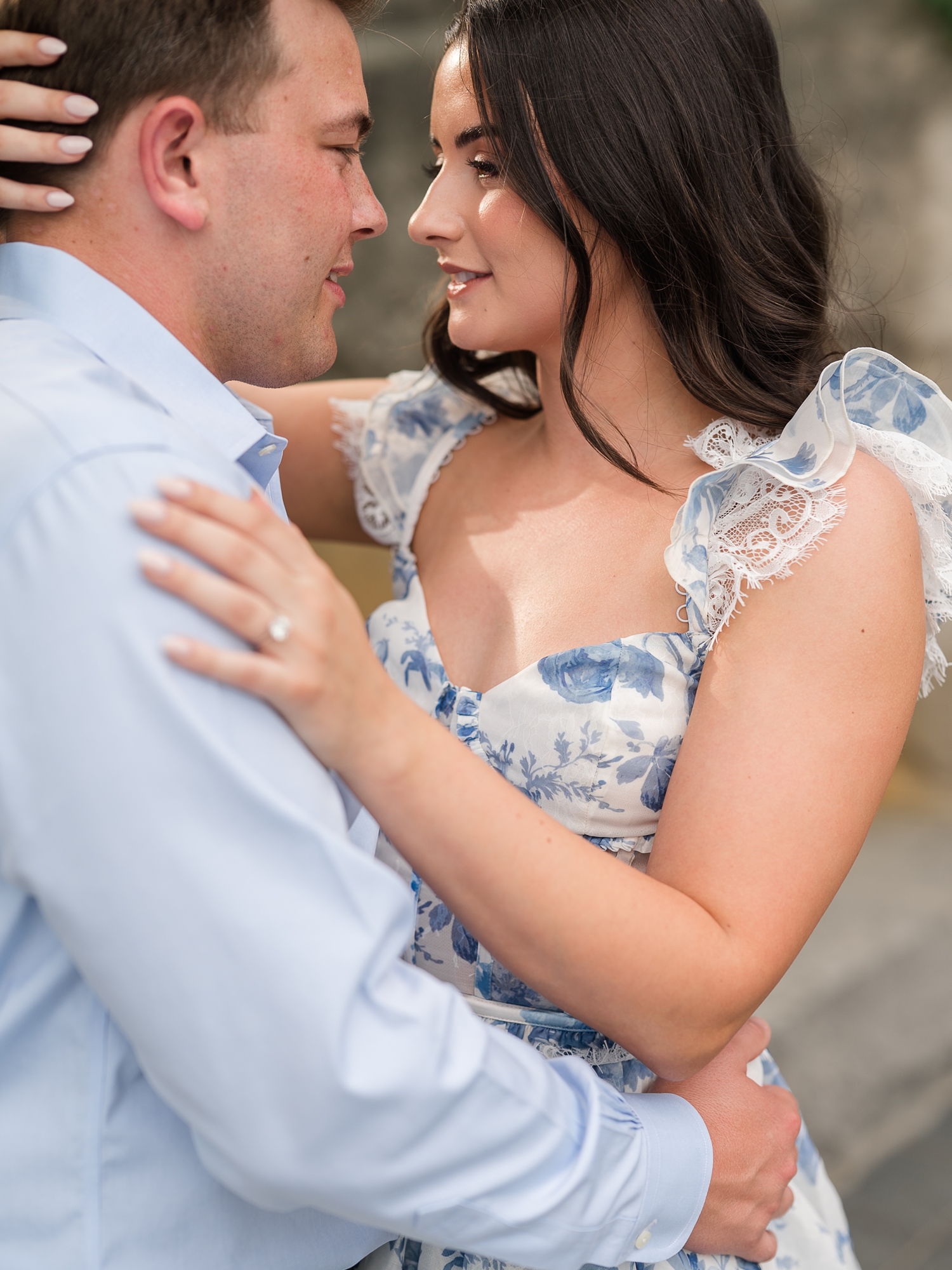 Newfields Engagement Session by Indianapolis Wedding Photographer Courtney Rudicel