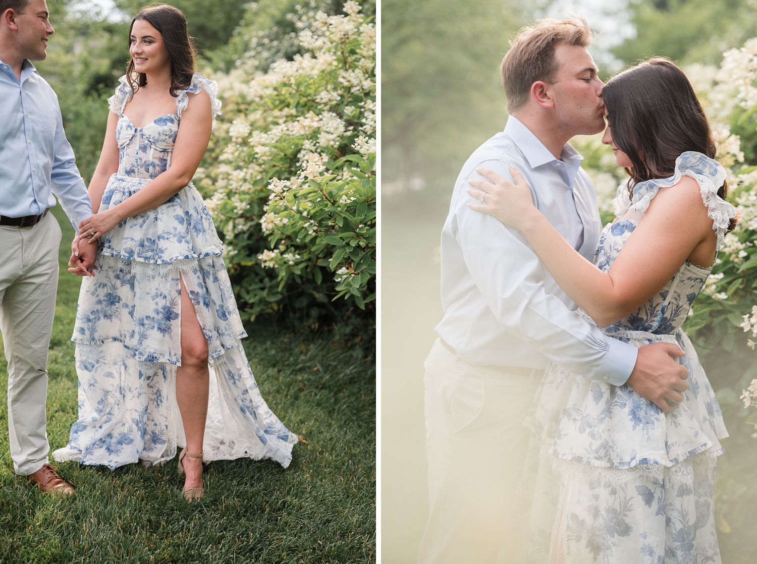 Newfields Engagement Session by Indianapolis Wedding Photographer Courtney Rudicel