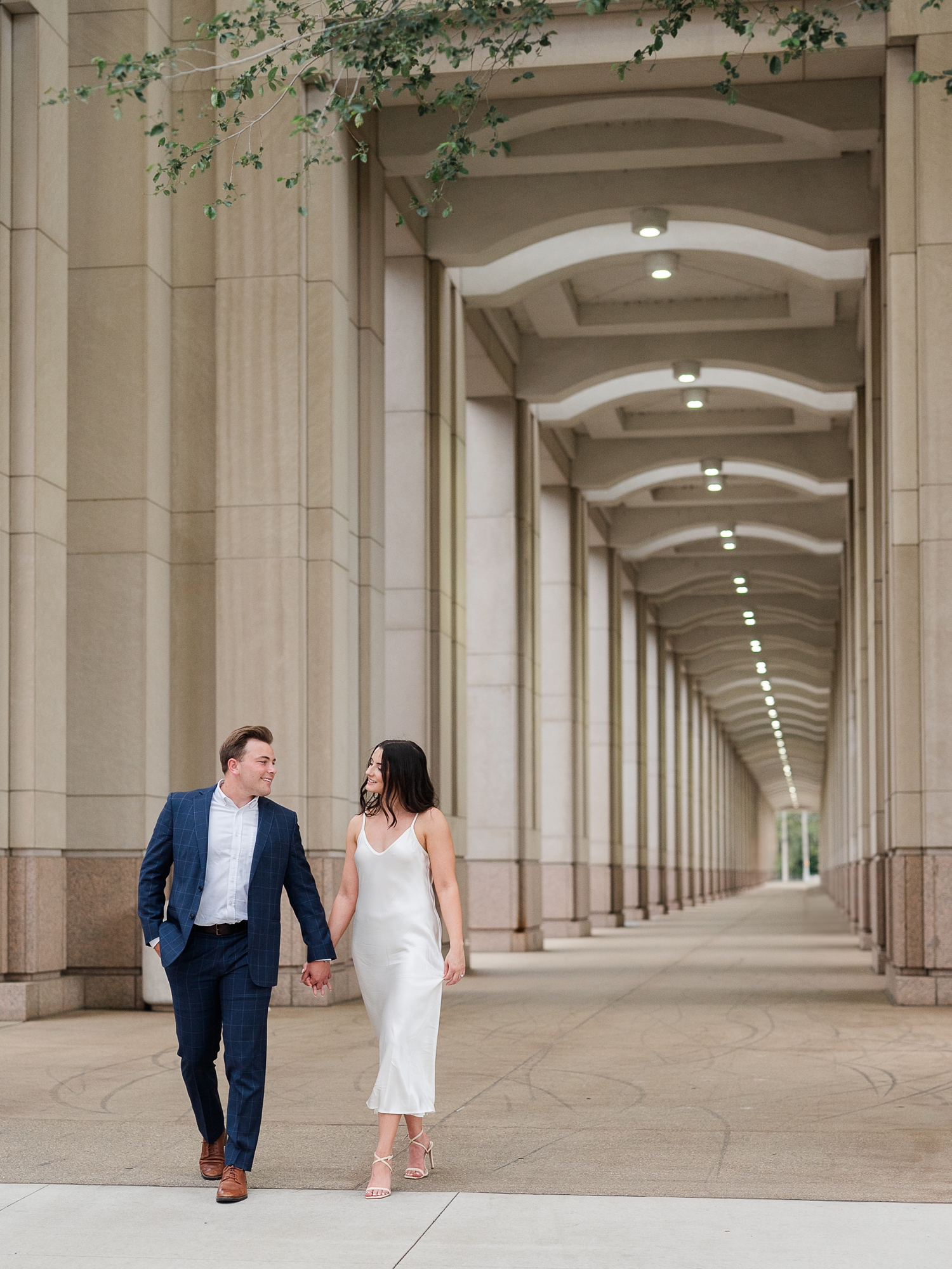 Downtown Indianapolis Engagement Session by Indiana Wedding Photographer Courtney Rudicel