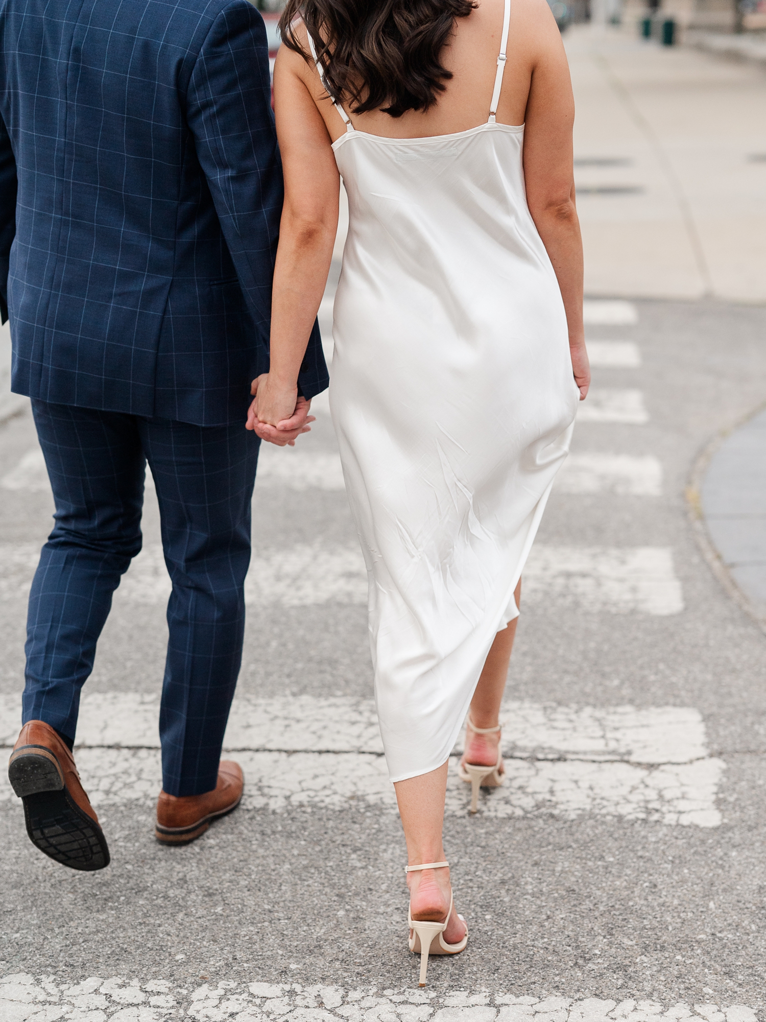 Downtown Indianapolis Engagement Session by Indiana Wedding Photographer Courtney Rudicel