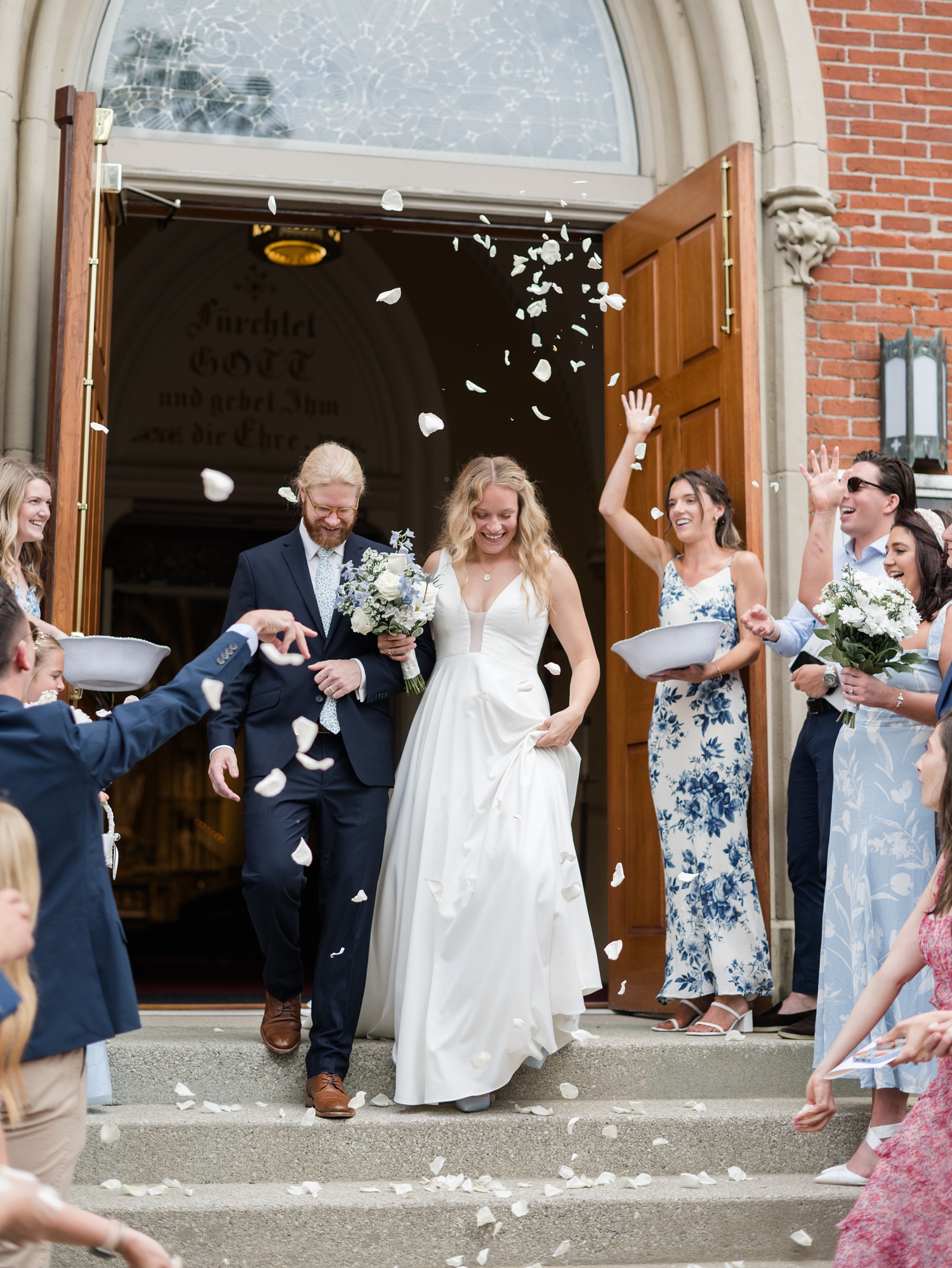 Downtown Fort Wayne Wedding by Indiana Wedding Photographer Courtney Rudicel 