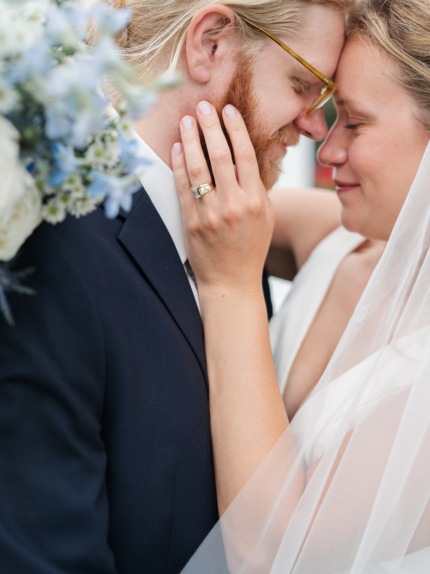 Downtown Fort Wayne Wedding by Indiana Wedding Photographer Courtney Rudicel 