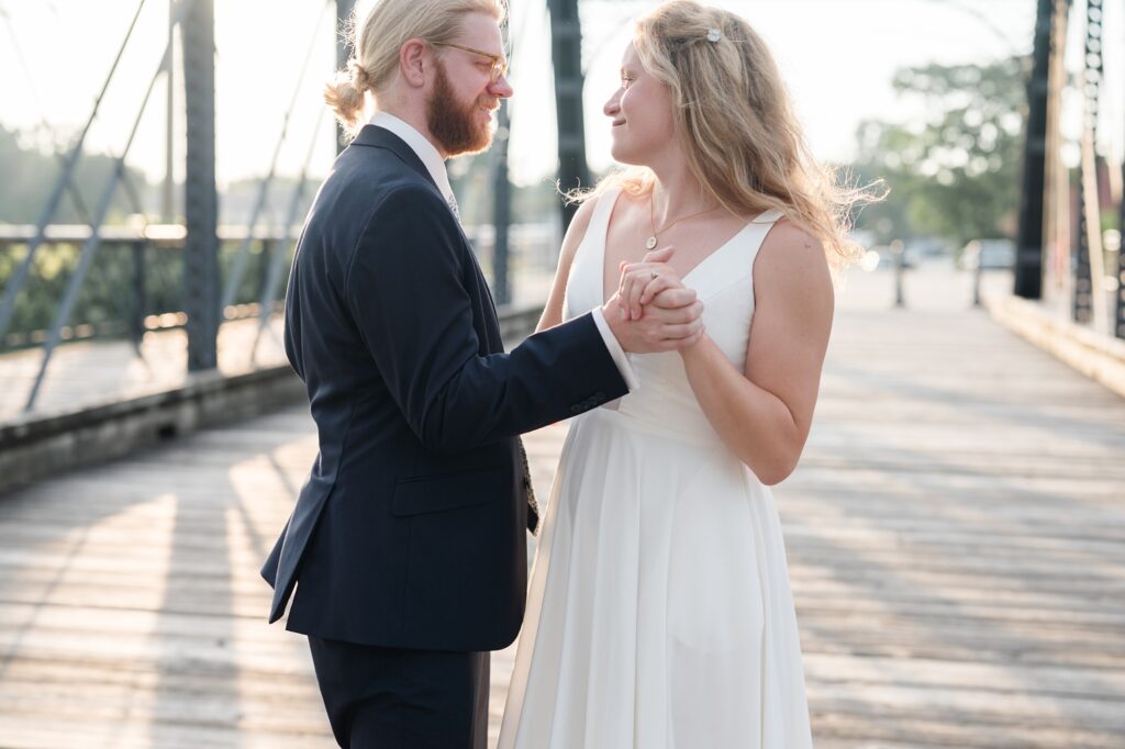 Downtown Fort Wayne Wedding by Indiana Wedding Photographer Courtney Rudicel 