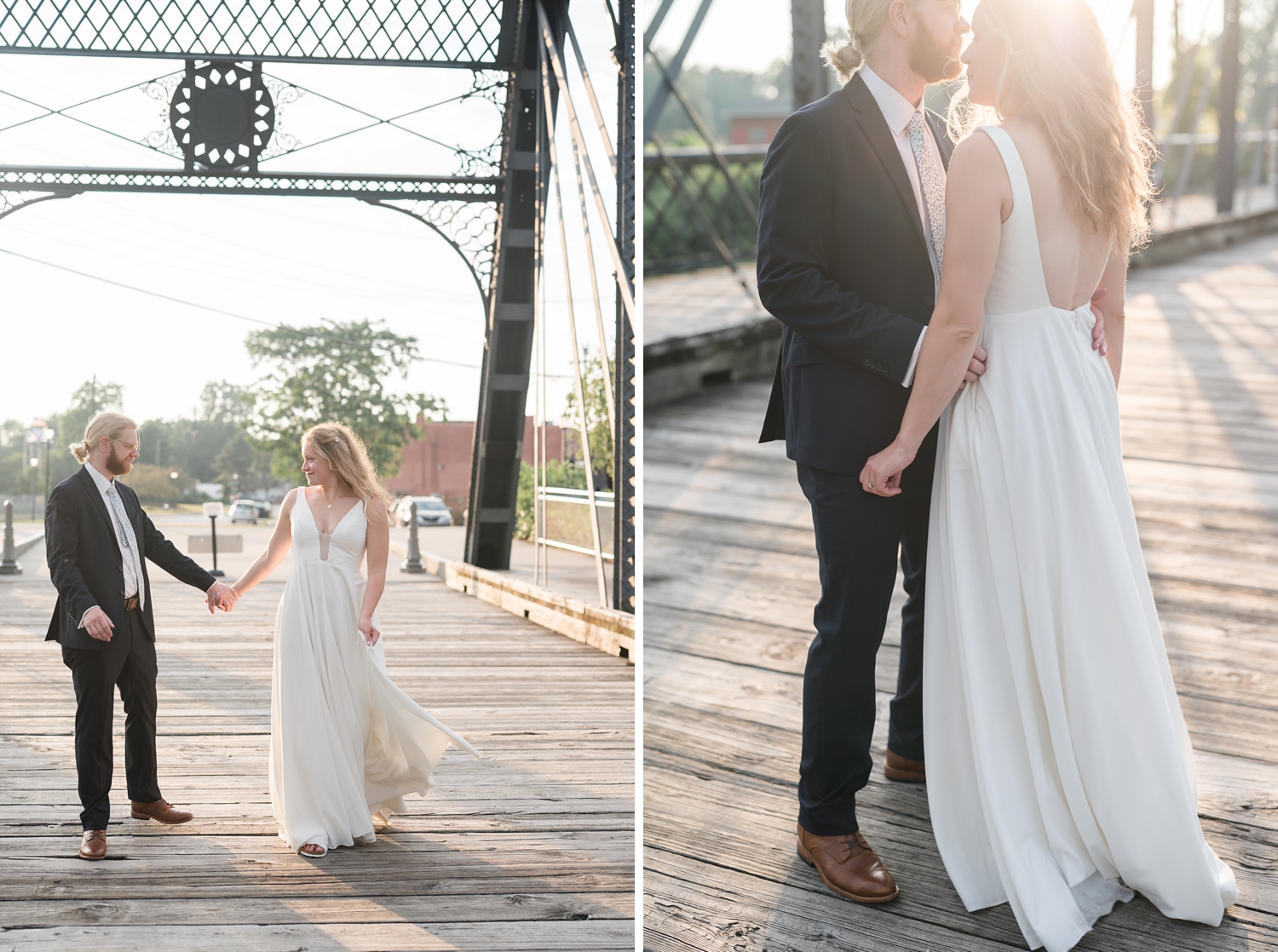 Downtown Fort Wayne Wedding by Indiana Wedding Photographer Courtney Rudicel 