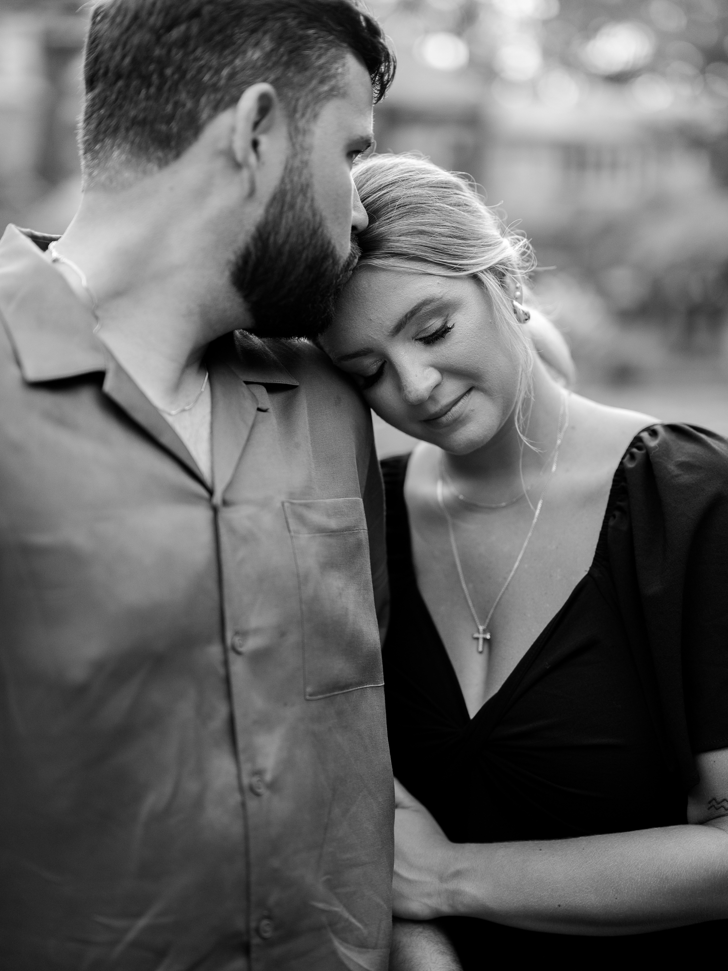 Historic Gardens Engagement by Indiana Wedding Photographer Courtney Rudicel