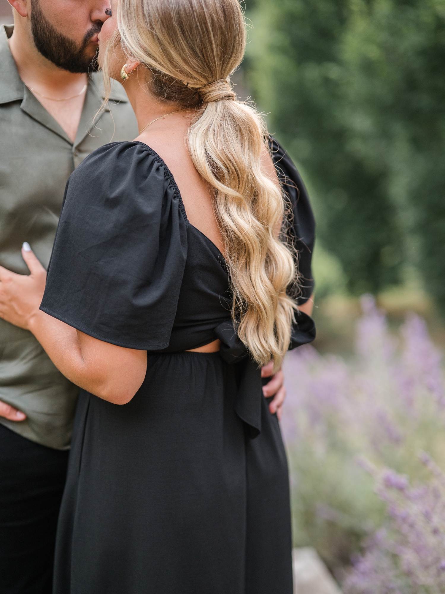 Historic Gardens Engagement by Indiana Wedding Photographer Courtney Rudicel