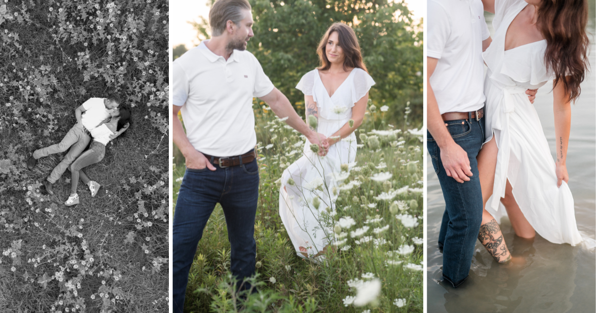 Fort Wayne Engagement Session at Metea Park by Fort Wayne Wedding Photographer Courtney Rudicel