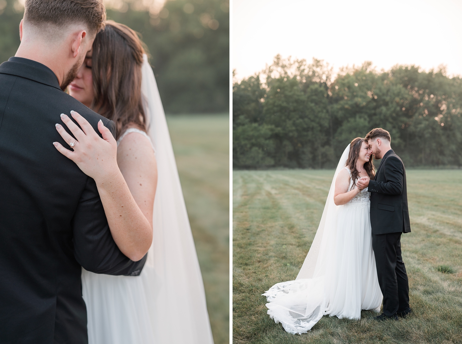 Colorful Wildflower Wedding at The Wooded Knot by South Bend Wedding Photographer Courtney Rudicel