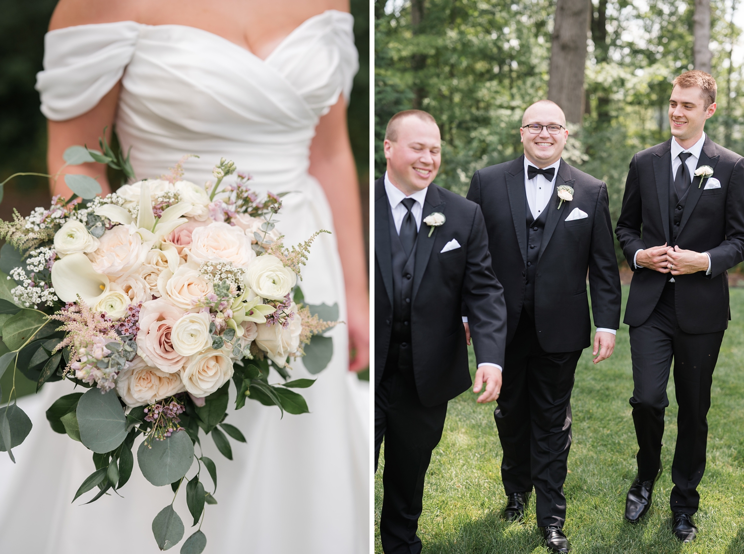 Elegant Black Tie Summer Wedding by Indianapolis Wedding Photographer Courtney Rudicel