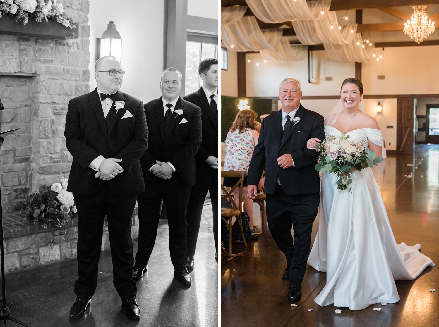 Elegant Black Tie Summer Wedding by Indianapolis Wedding Photographer Courtney Rudicel