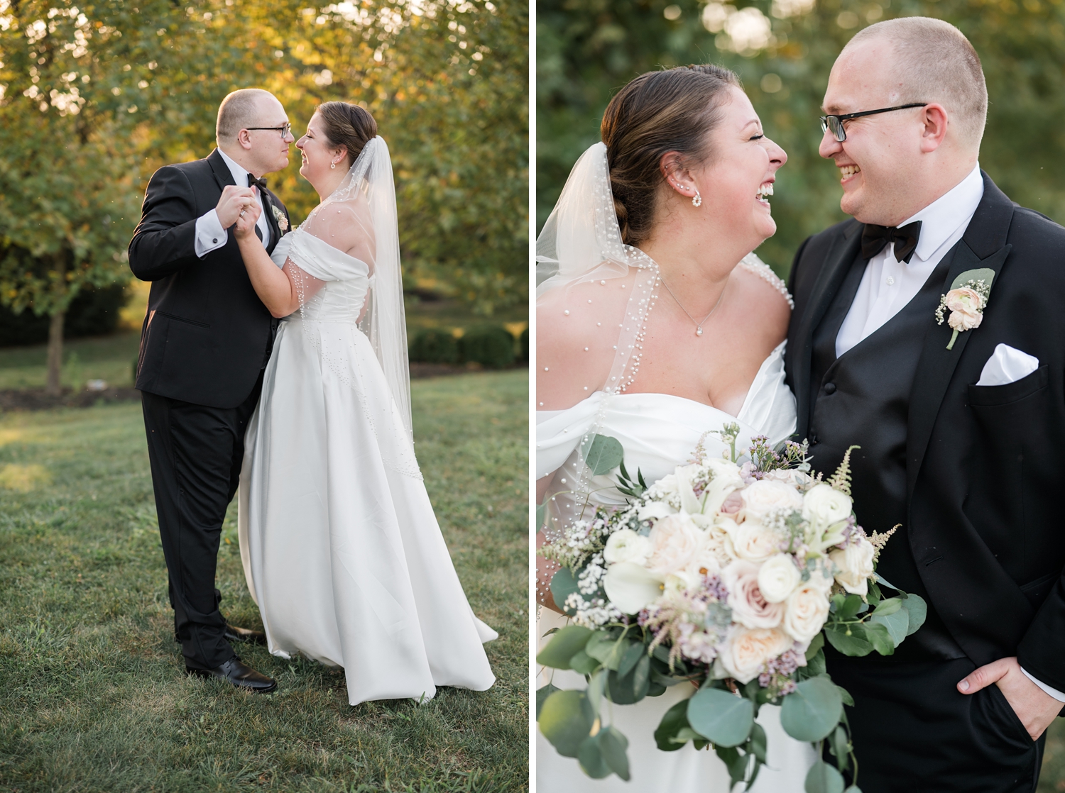 Elegant Black Tie Summer Wedding by Indianapolis Wedding Photographer Courtney Rudicel