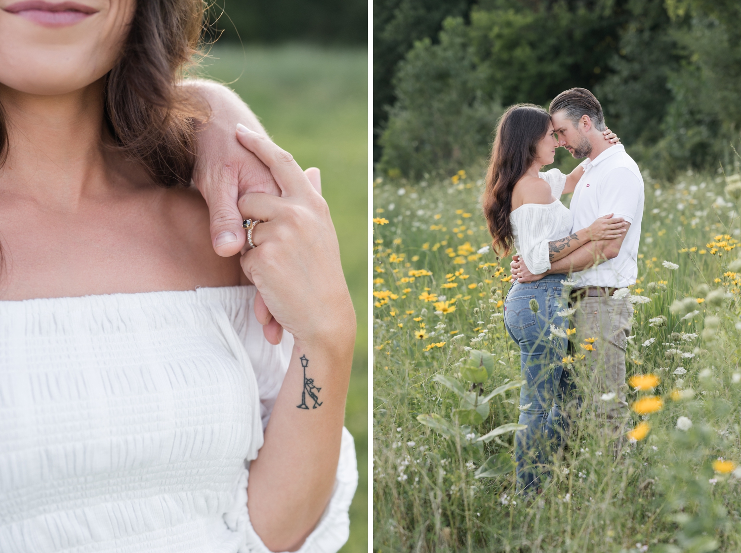 Fort Wayne Engagement Session at Metea Park by Fort Wayne Wedding Photographer Courtney Rudicel