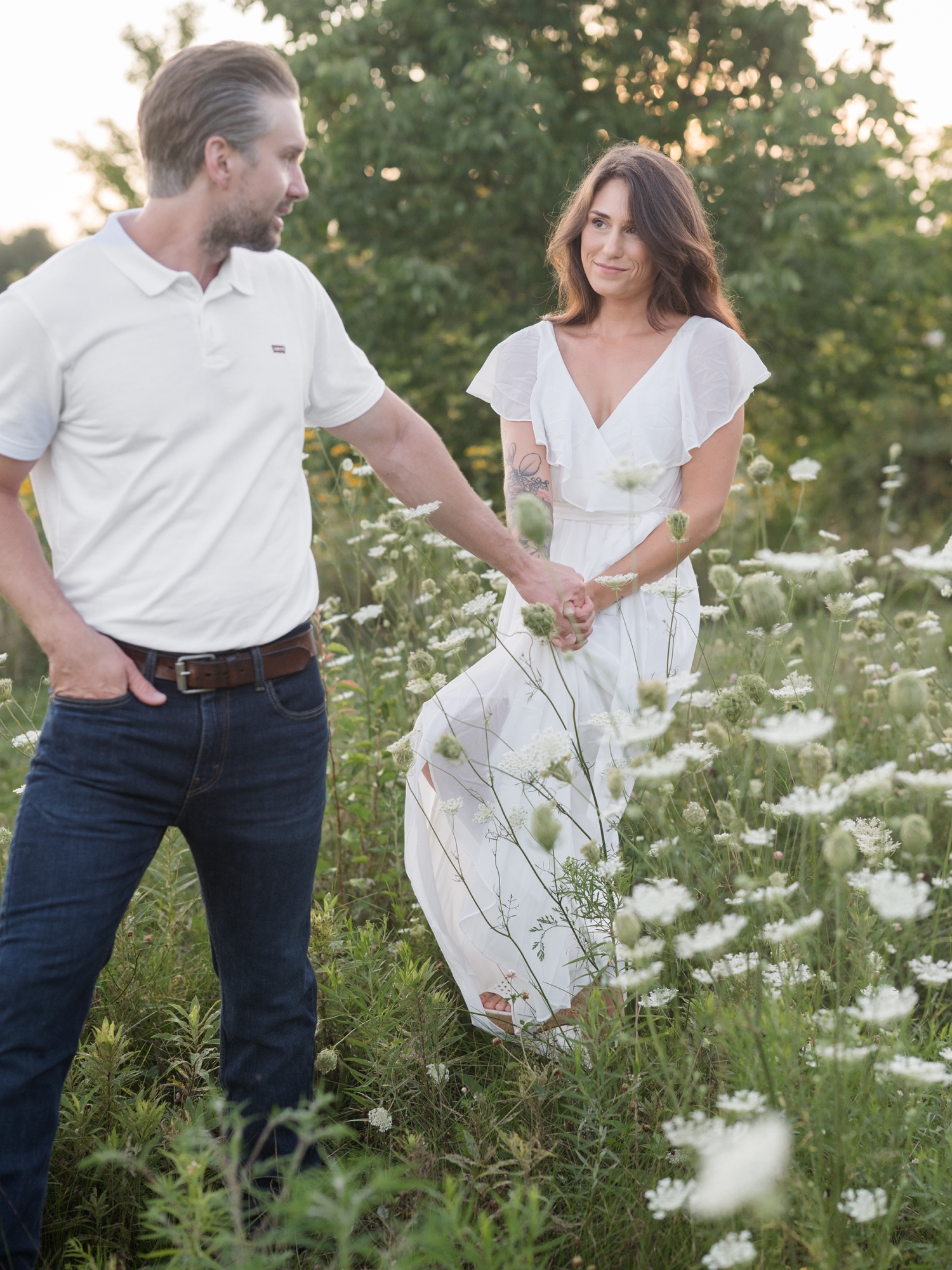 Fort Wayne Engagement Session at Metea Park by Fort Wayne Wedding Photographer Courtney Rudicel