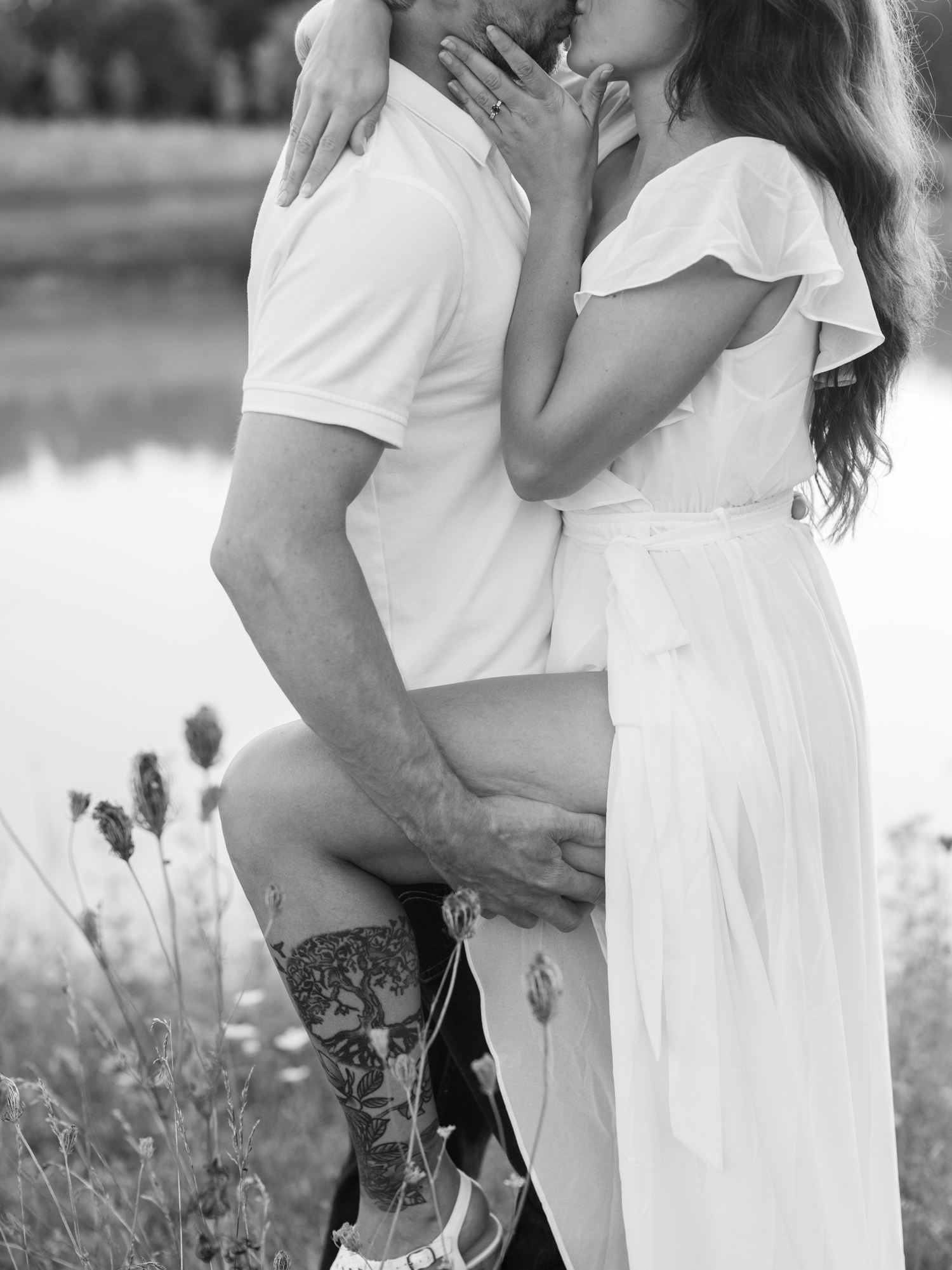 Fort Wayne Engagement Session at Metea Park by Fort Wayne Wedding Photographer Courtney Rudicel