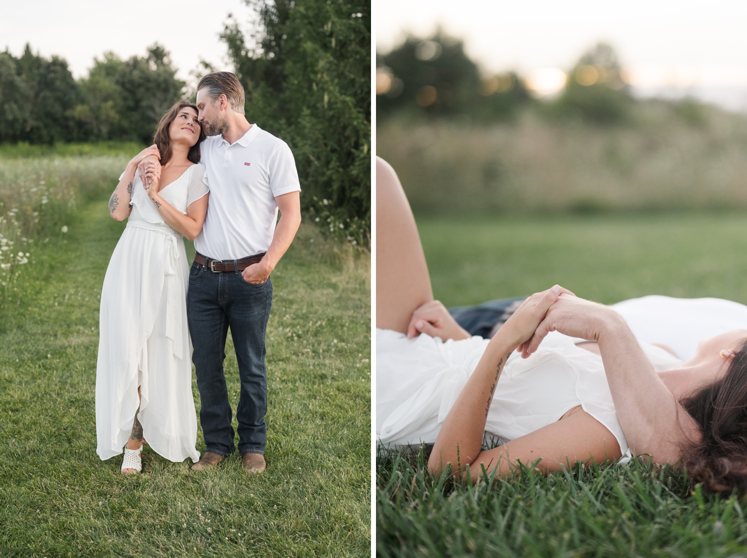 Fort Wayne Engagement Session at Metea Park by Fort Wayne Wedding Photographer Courtney Rudicel