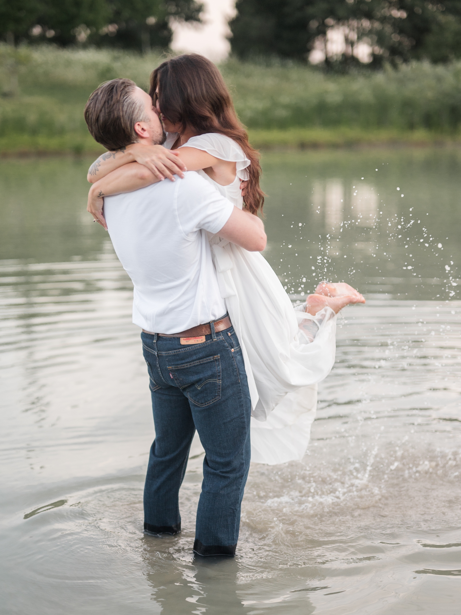 Fort Wayne Engagement Session at Metea Park by Fort Wayne Wedding Photographer Courtney Rudicel