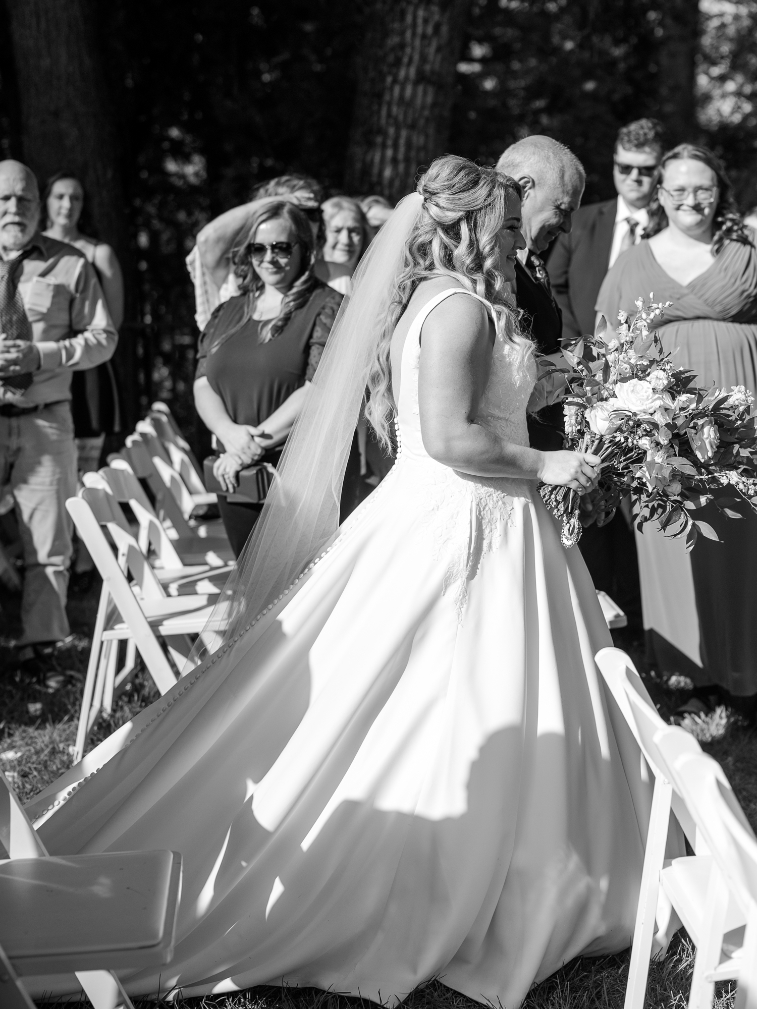 Garden Party Laurel Hall Wedding by Indiana Wedding Photographer Courtney Rudicel