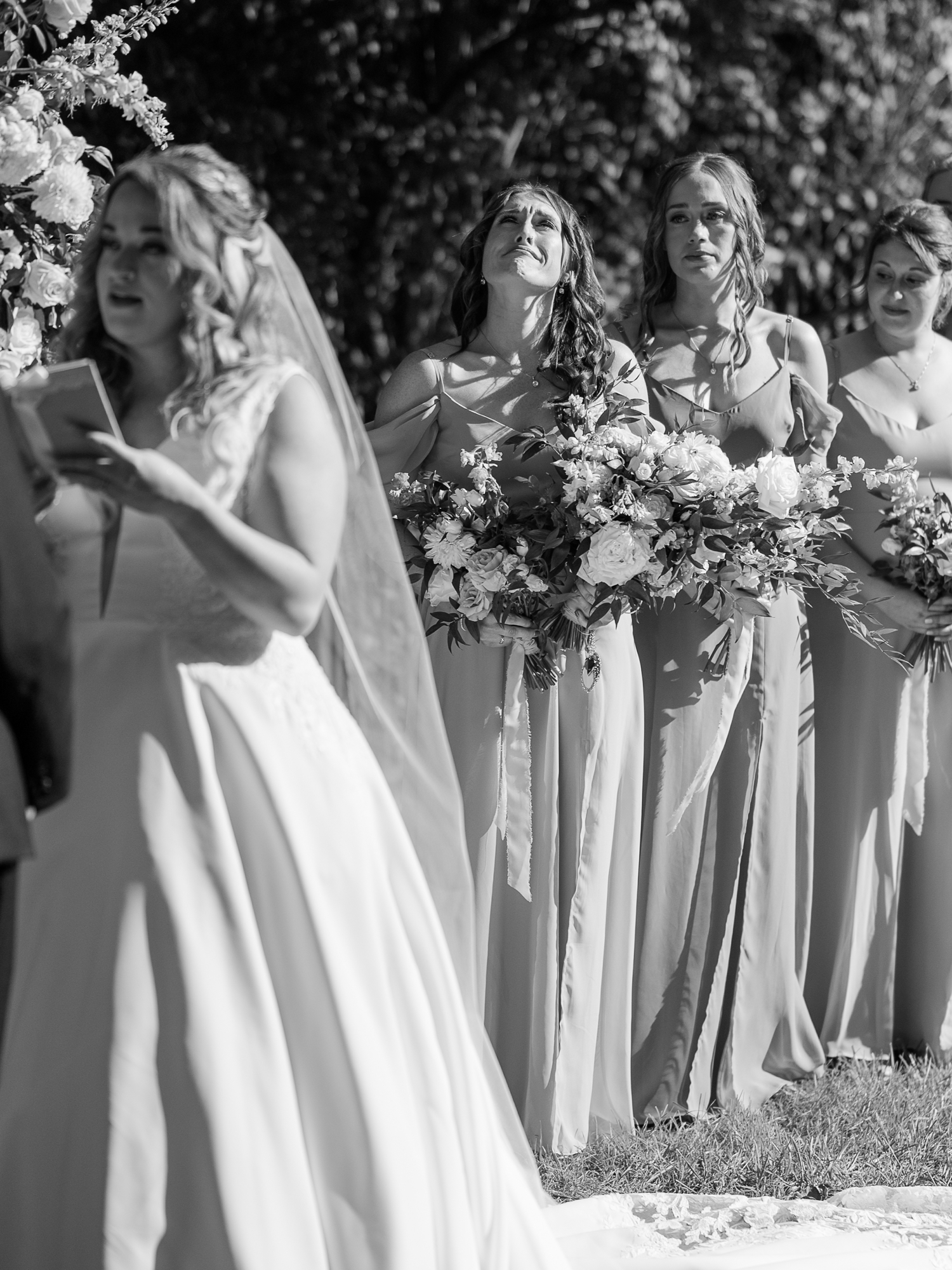 Garden Party Laurel Hall Wedding by Indiana Wedding Photographer Courtney Rudicel