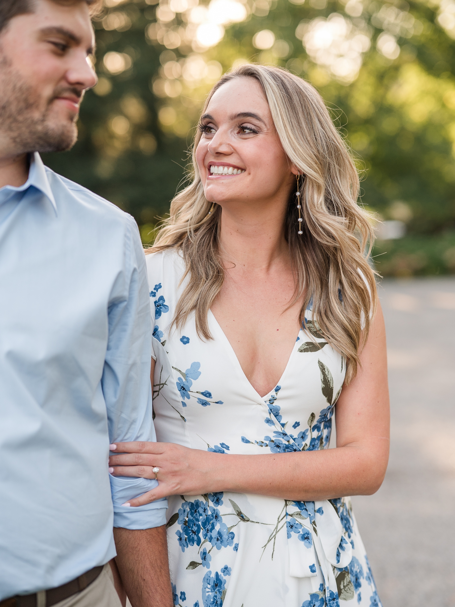 Greencrest Manor Engagement by Michigan Wedding Photographer Courtney Rudicel