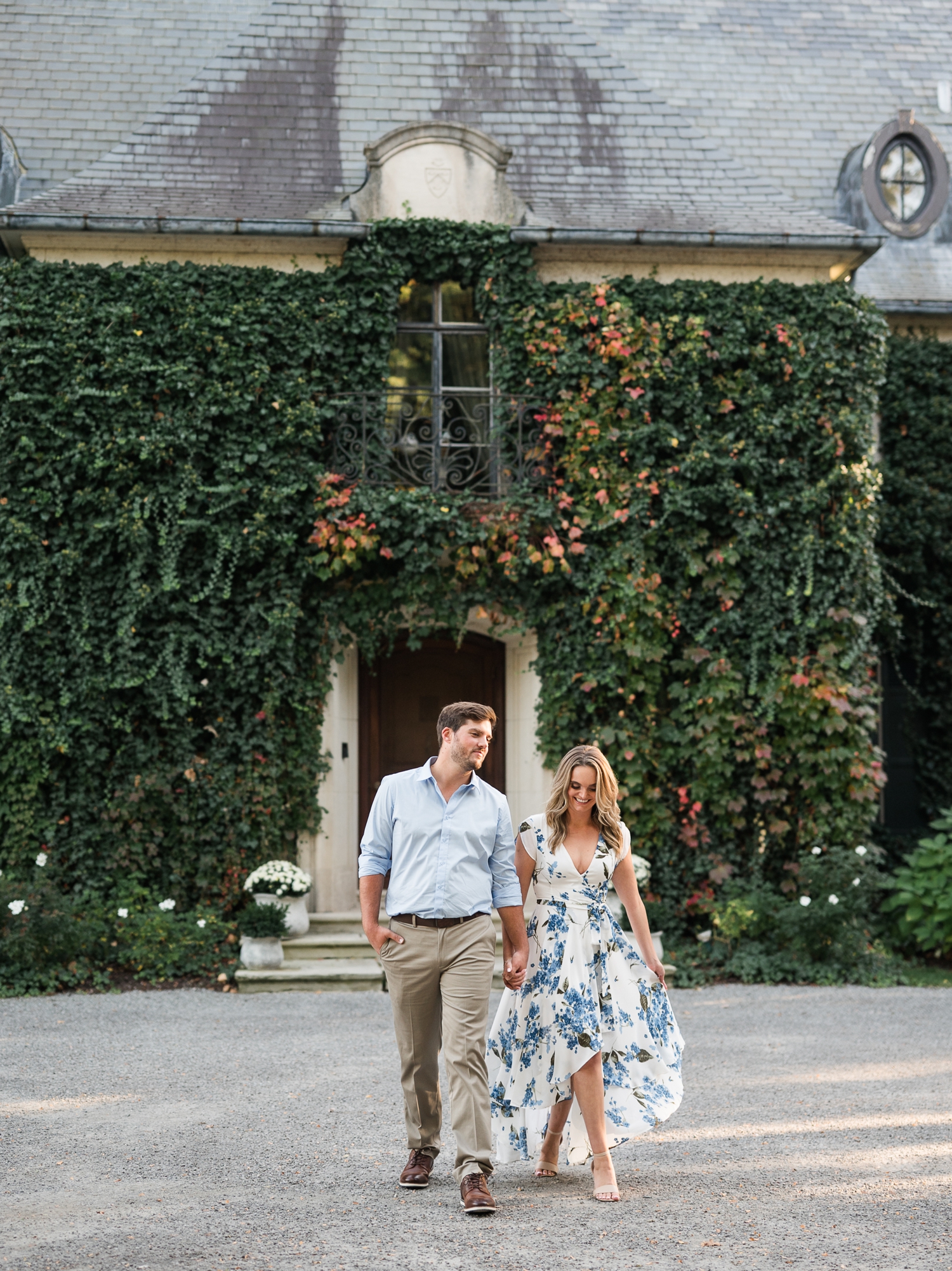 Greencrest Manor Engagement by Michigan Wedding Photographer Courtney Rudicel