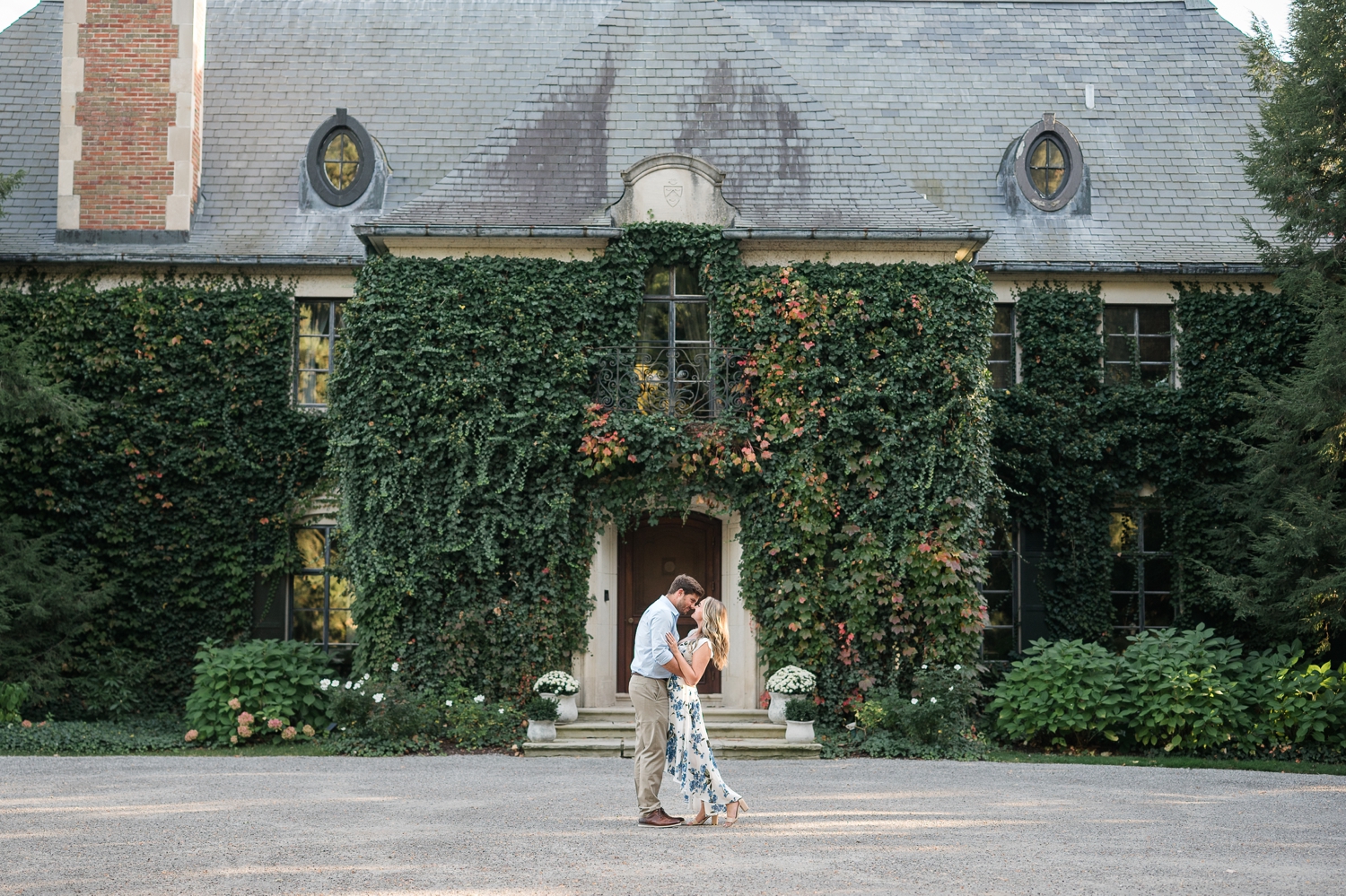 Greencrest Manor Engagement by Michigan Wedding Photographer Courtney Rudicel