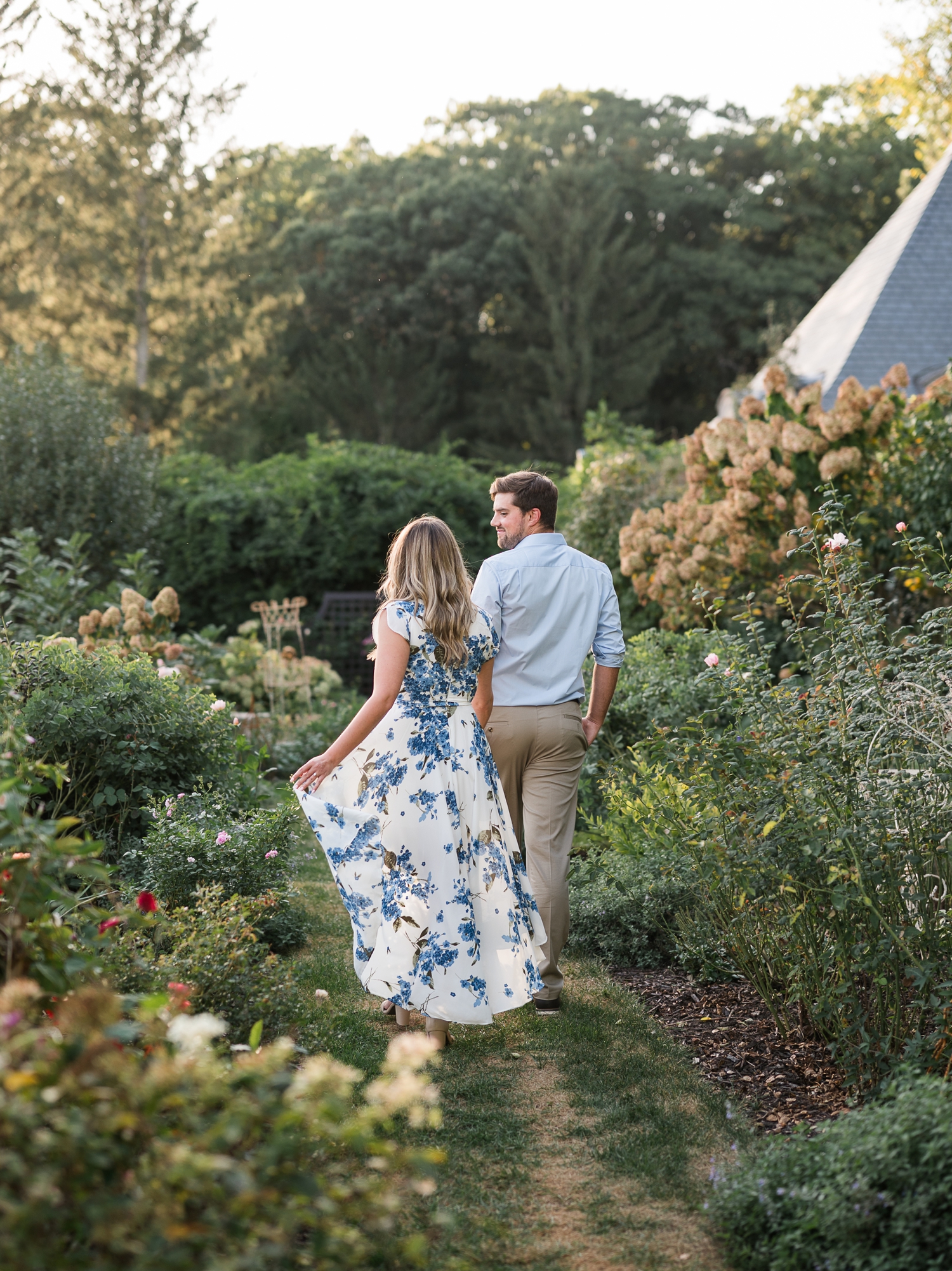 Greencrest Manor Engagement by Michigan Wedding Photographer Courtney Rudicel