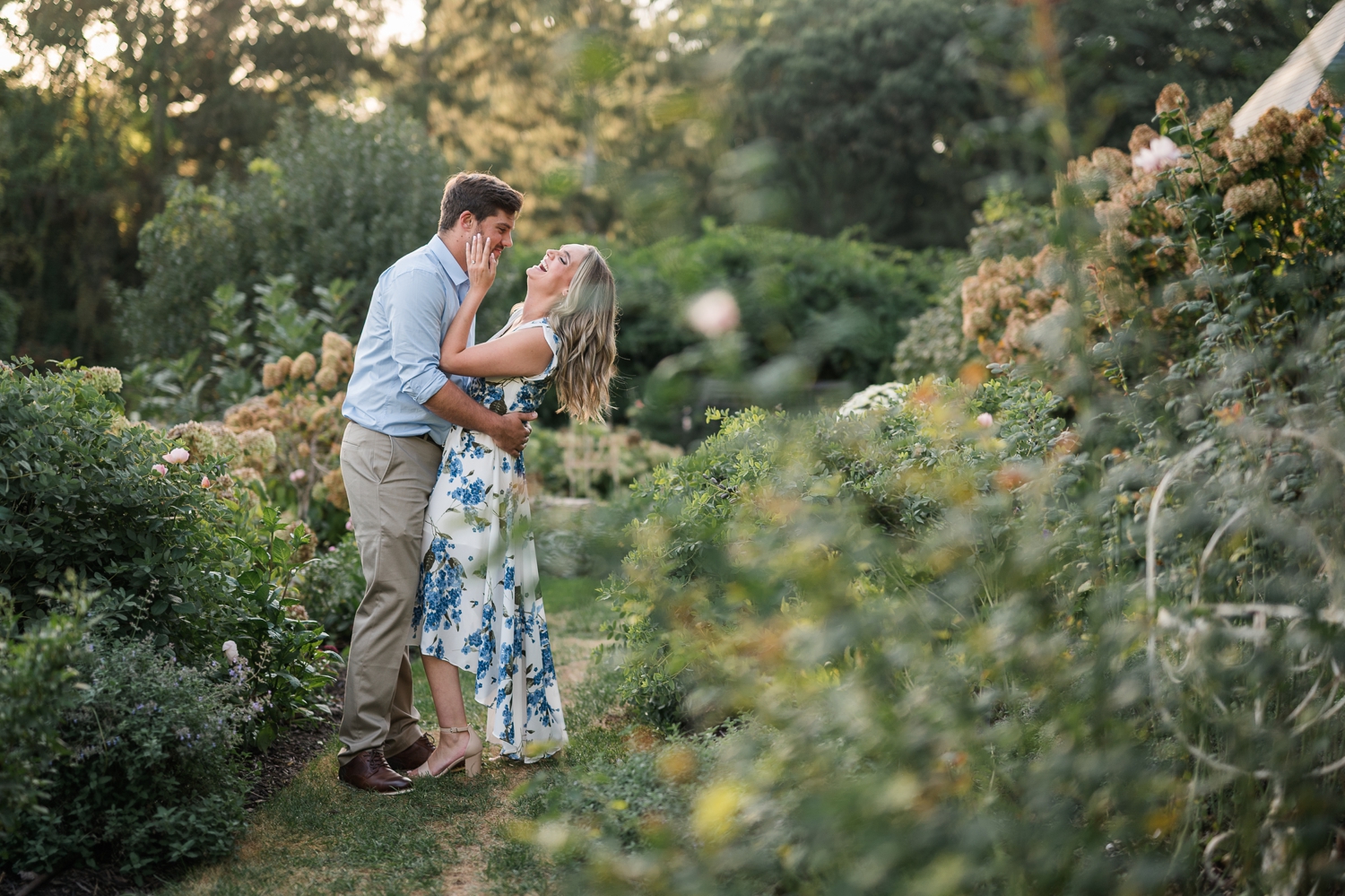 Greencrest Manor Engagement by Michigan Wedding Photographer Courtney Rudicel