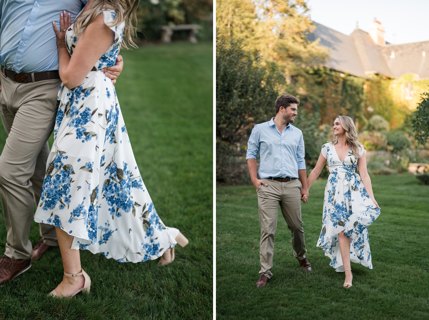 Greencrest Manor Engagement by Michigan Wedding Photographer Courtney Rudicel