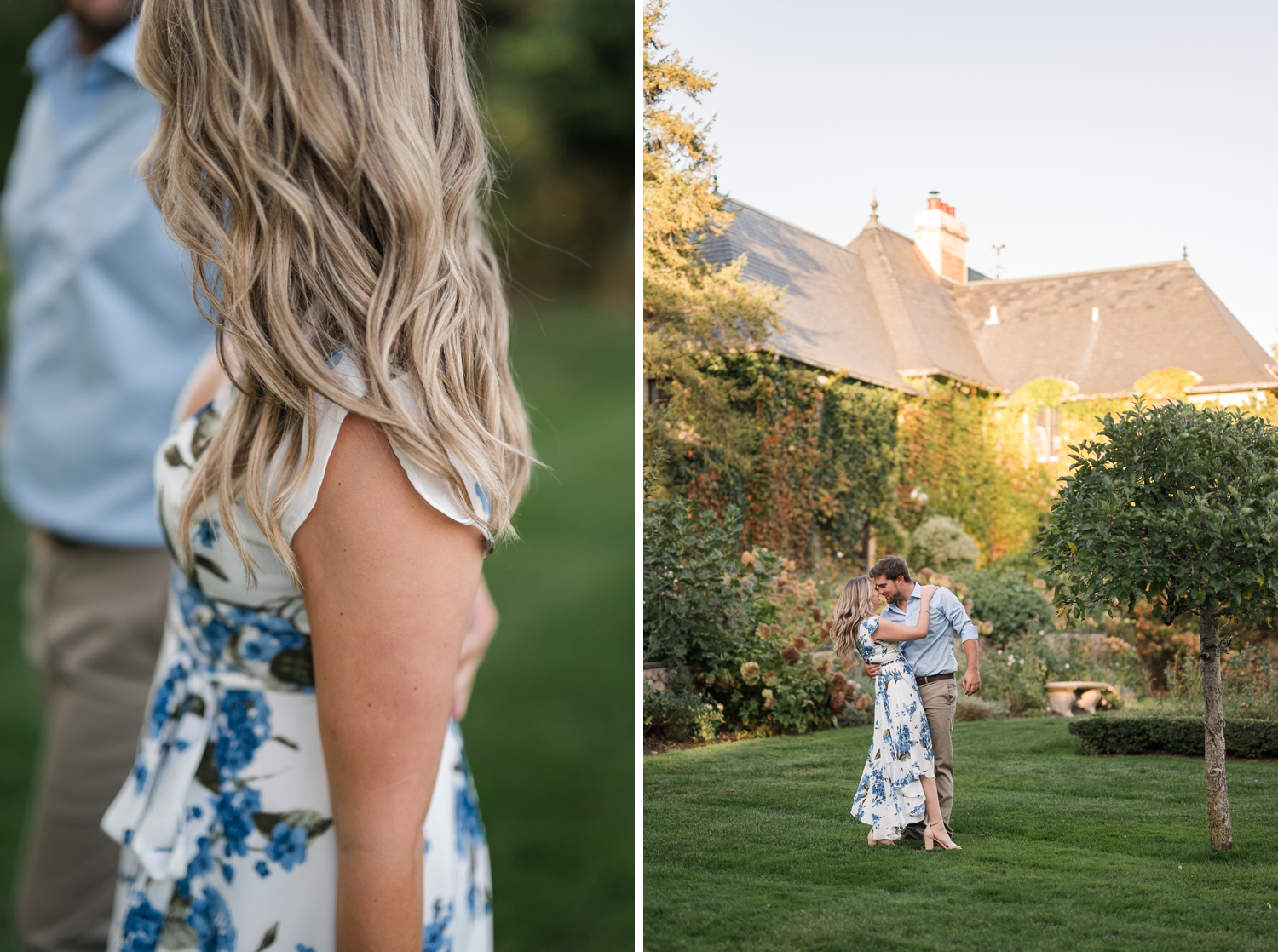 Greencrest Manor Engagement by Michigan Wedding Photographer Courtney Rudicel